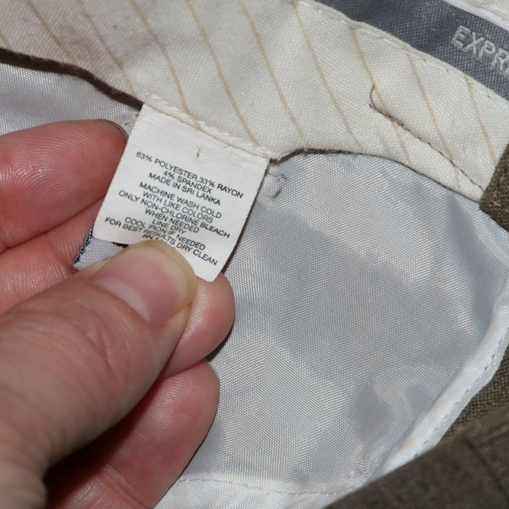 Express Design Studio Editor Bermuda Shorts - Wai… - image 3